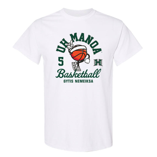 Hawaii - NCAA Men's Basketball : Gytis Nemeiksa - Fashion Shersey T-Shirt