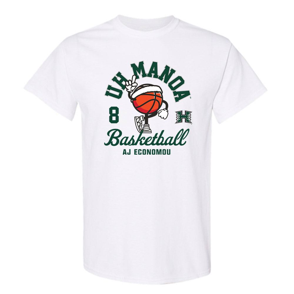 Hawaii - NCAA Men's Basketball : AJ Economou - Fashion Shersey T-Shirt