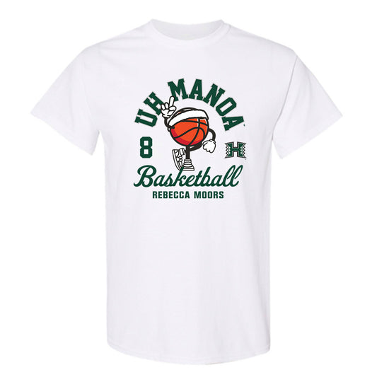 Hawaii - NCAA Women's Basketball : Rebecca Moors - Fashion Shersey T-Shirt