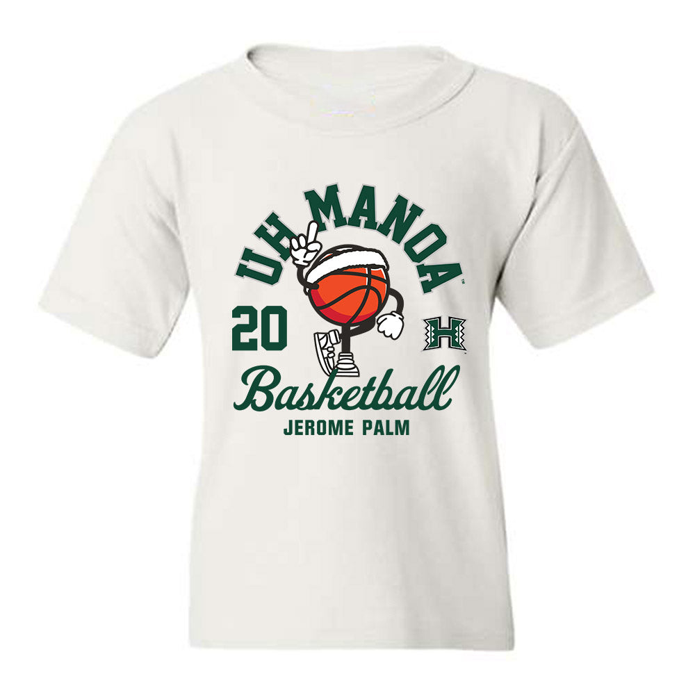 Hawaii - NCAA Men's Basketball : Jerome Palm - Fashion Shersey Youth T-Shirt