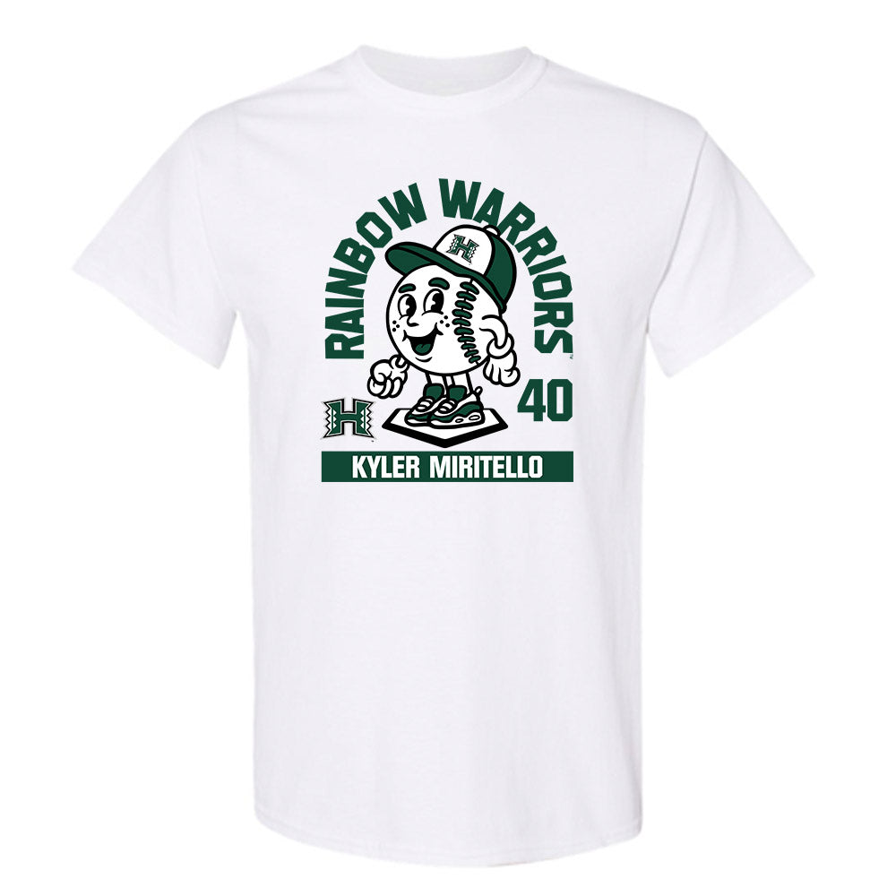 Hawaii - NCAA Baseball : Kyler Miritello - Fashion Shersey T-Shirt