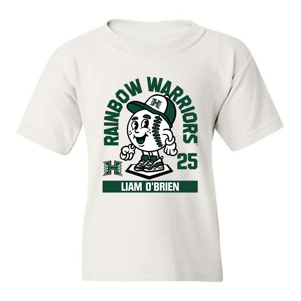 Hawaii - NCAA Baseball : Liam O'Brien - Fashion Shersey Youth T-Shirt