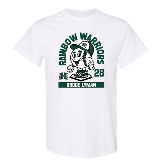 Hawaii - NCAA Baseball : Brode Lyman - Fashion Shersey T-Shirt