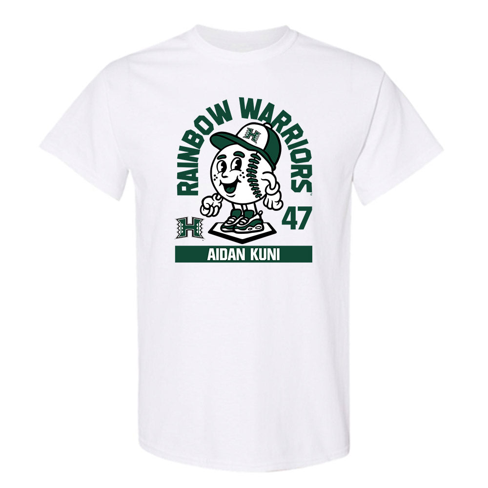 Hawaii - NCAA Baseball : Aidan Kuni - Fashion Shersey T-Shirt-0