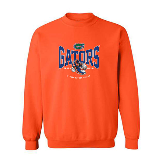Florida - NCAA Women's Track & Field : Sydney Gaynor Sutton - Fashion Shersey Crewneck Sweatshirt-0