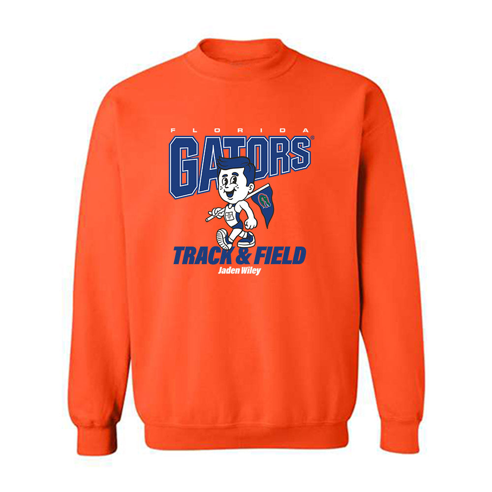 Florida - NCAA Men's Track & Field : Jaden Wiley - Fashion Shersey Crewneck Sweatshirt