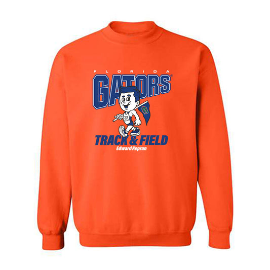 Florida - NCAA Men's Track & Field : Edward Kepran - Fashion Shersey Crewneck Sweatshirt