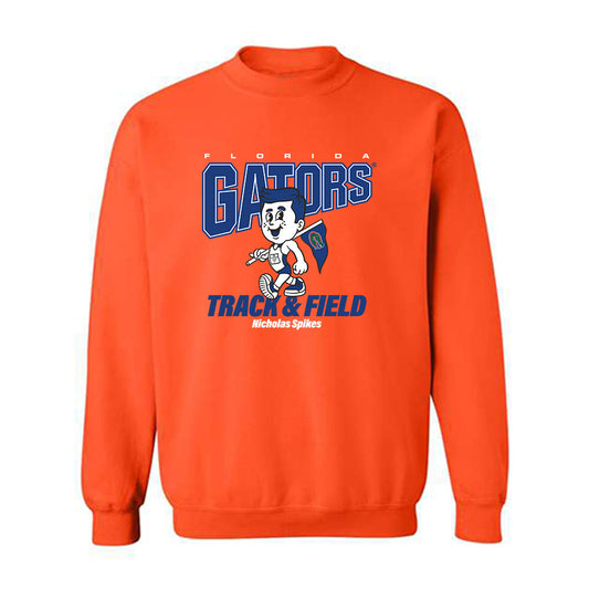 Florida - NCAA Men's Track & Field : Nicholas Spikes - Fashion Shersey Crewneck Sweatshirt
