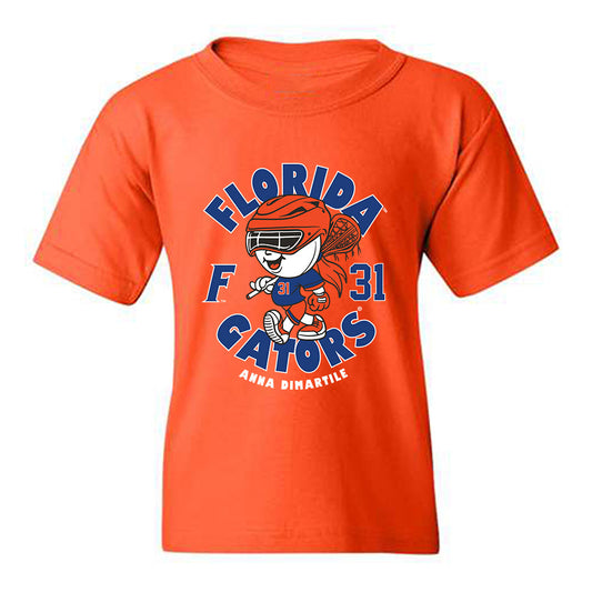 Florida - NCAA Women's Lacrosse : Anna DiMartile - Fashion Shersey Youth T-Shirt-0