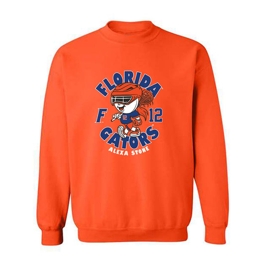 Florida - NCAA Women's Lacrosse : Alexa Stone - Fashion Shersey Crewneck Sweatshirt-0