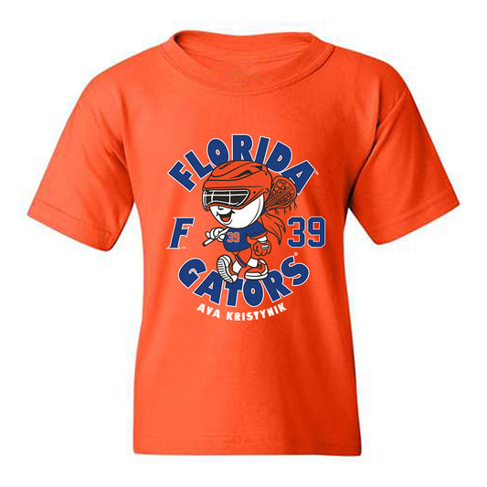 Florida - NCAA Women's Lacrosse : Ava Kristynik - Fashion Shersey Youth T-Shirt-0