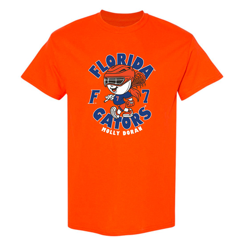 Florida - NCAA Women's Lacrosse : Molly Doran - Fashion Shersey T-Shirt-0