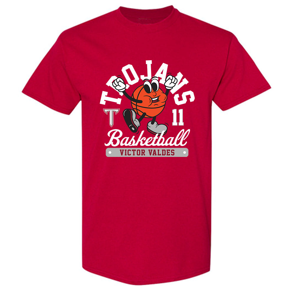 Troy - NCAA Men's Basketball : Victor Valdes - Fashion Shersey T-Shirt-0