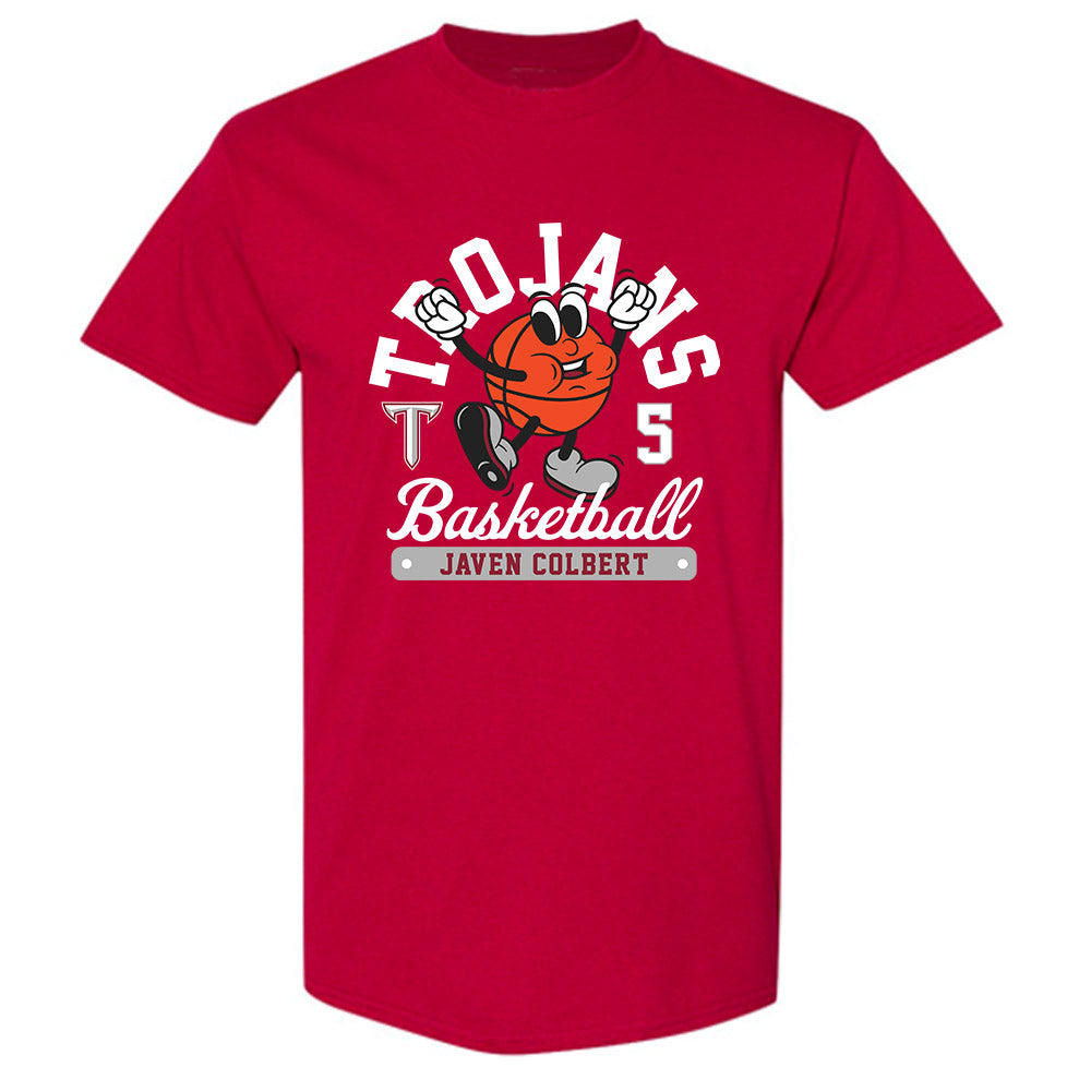 Troy - NCAA Men's Basketball : Javen Colbert - Fashion Shersey T-Shirt-0