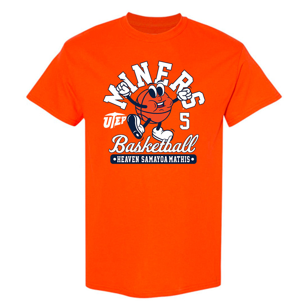 UTEP - NCAA Women's Basketball : Heaven Samayoa-Mathis - Fashion Shersey T-Shirt-0