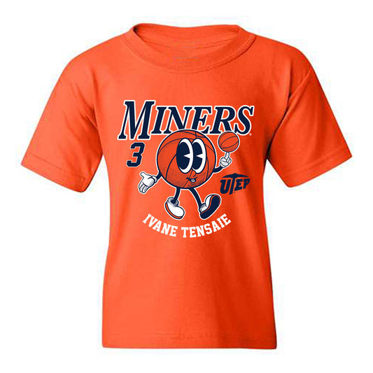 UTEP - NCAA Women's Basketball : Ivane Tensaie - Fashion Shersey Youth T-Shirt-0