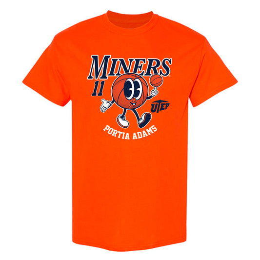 UTEP - NCAA Women's Basketball : Portia Adams - Fashion Shersey T-Shirt-0