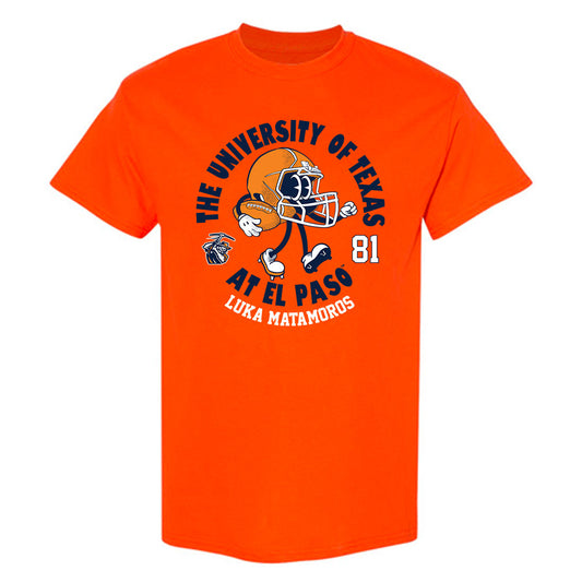 UTEP - NCAA Football : Luka Matamoros - Fashion Shersey T-Shirt-0