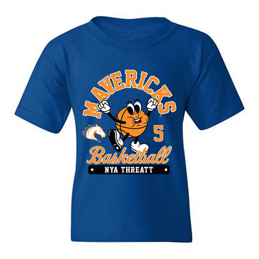 Texas Arlington - NCAA Women's Basketball : nya threatt - Fashion Shersey Youth T-Shirt-0
