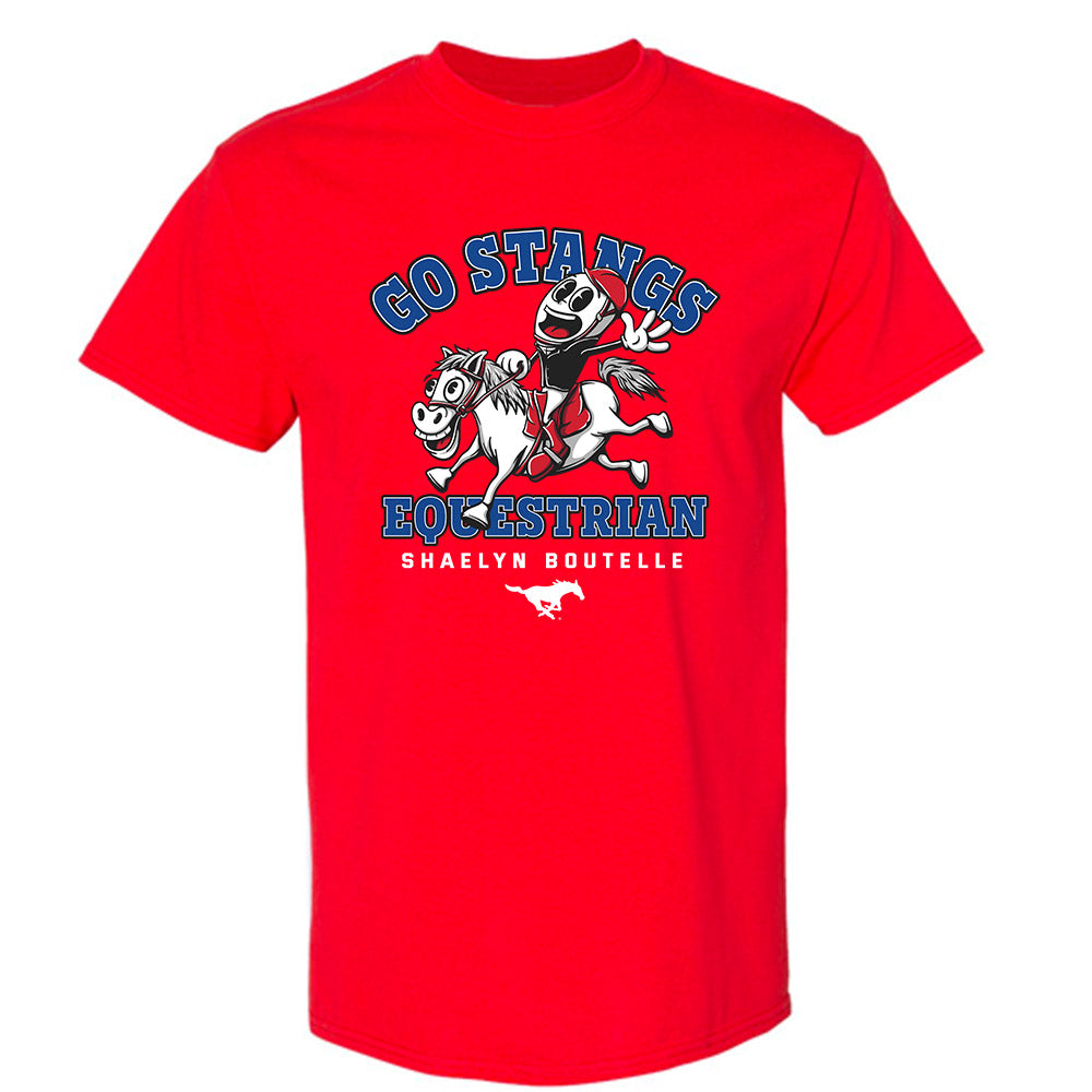 SMU - NCAA Equestrian : Shaelyn Boutelle - Fashion Shersey T-Shirt-0