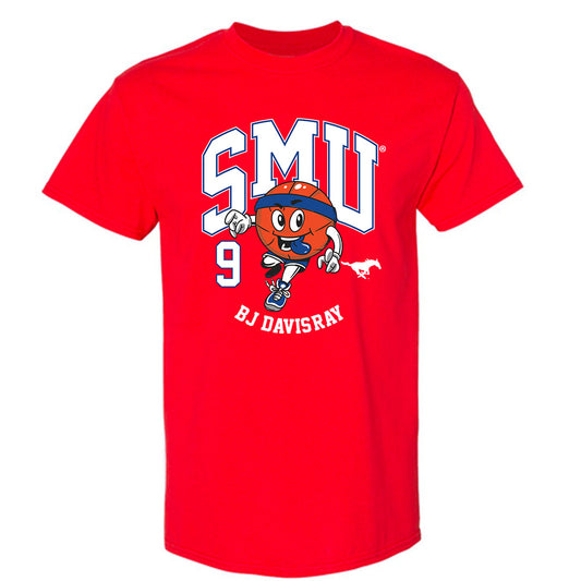 SMU - NCAA Men's Basketball : Bj Davis-Ray - Fashion Shersey T-Shirt-0