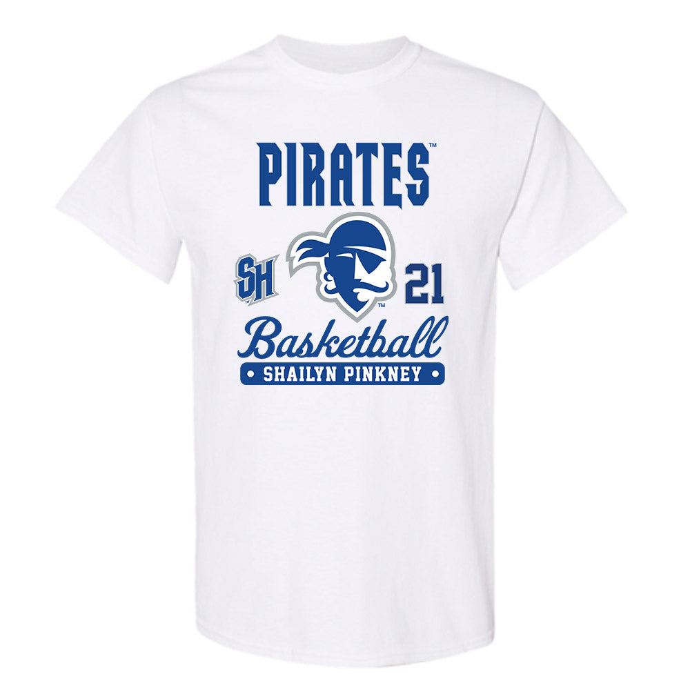 Seton Hall - NCAA Women's Basketball : Shailyn Pinkney - Fashion Shersey T-Shirt-0