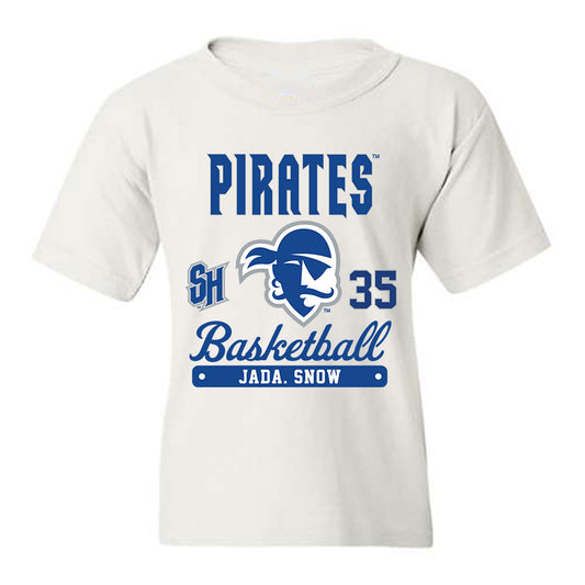 Seton Hall - NCAA Women's Basketball : Jada. Snow - Fashion Shersey Youth T-Shirt-0