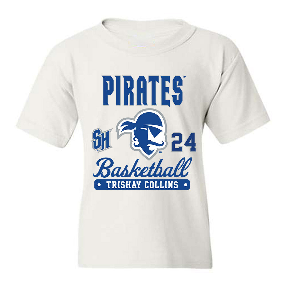 Seton Hall - NCAA Women's Basketball : Trishay Collins - Fashion Shersey Youth T-Shirt-0