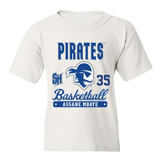 Seton Hall - NCAA Men's Basketball : Assane Mbaye - Fashion Shersey Youth T-Shirt-0