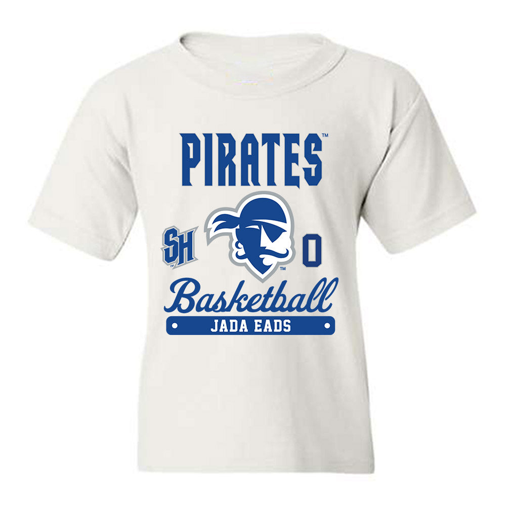 Seton Hall - NCAA Women's Basketball : Jada Eads - Fashion Shersey Youth T-Shirt-0