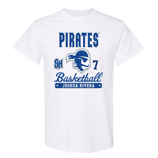 Seton Hall - NCAA Men's Basketball : Joshua Rivera - Fashion Shersey T-Shirt-0