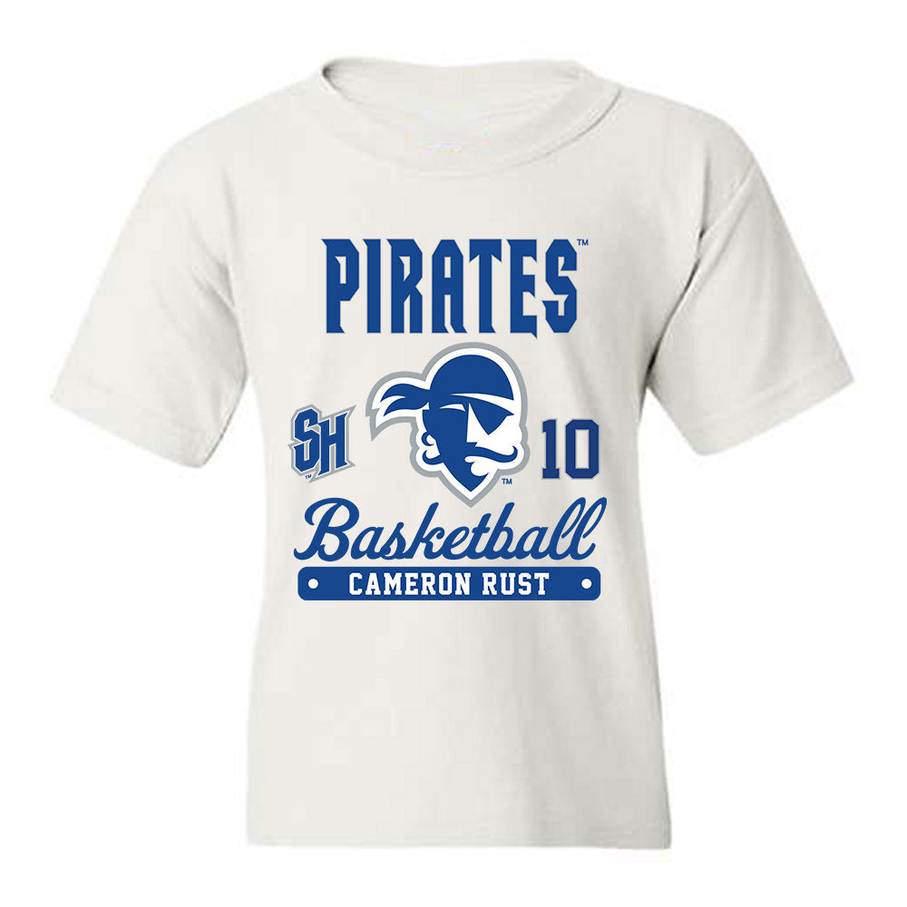 Seton Hall - NCAA Women's Basketball : Cameron Rust - Fashion Shersey Youth T-Shirt-0