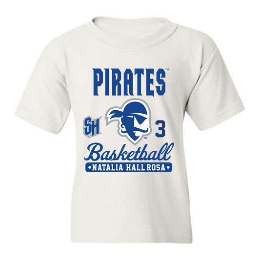 Seton Hall - NCAA Women's Basketball : Natalia Hall-Rosa - Fashion Shersey Youth T-Shirt-0