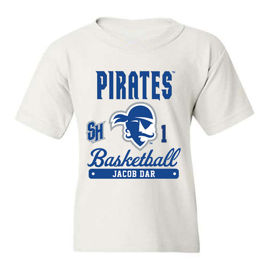 Seton Hall - NCAA Men's Basketball : Jacob Dar - Fashion Shersey Youth T-Shirt-0