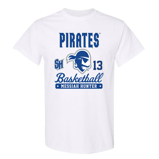 Seton Hall - NCAA Women's Basketball : Messiah Hunter - Fashion Shersey T-Shirt-0