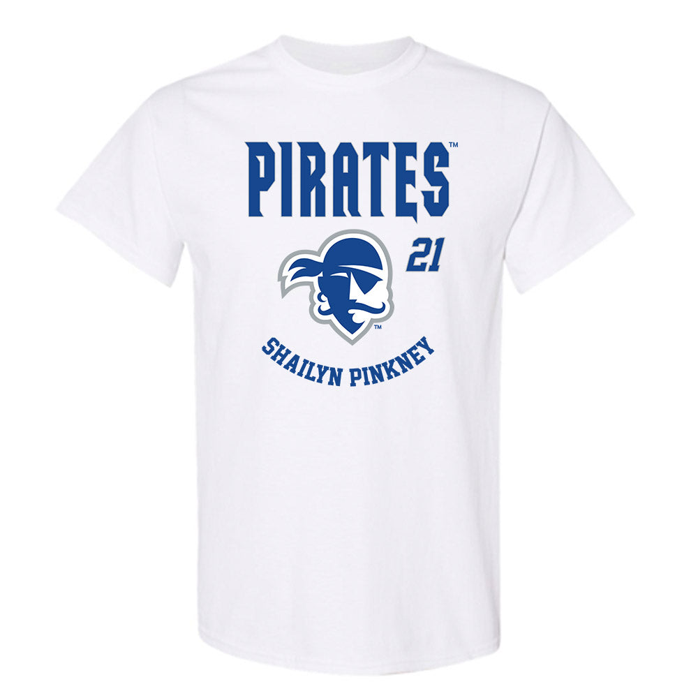 Seton Hall - NCAA Women's Basketball : Shailyn Pinkney - Fashion Shersey T-Shirt-0