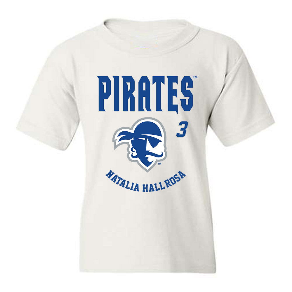 Seton Hall - NCAA Women's Basketball : Natalia Hall-Rosa - Fashion Shersey Youth T-Shirt-0