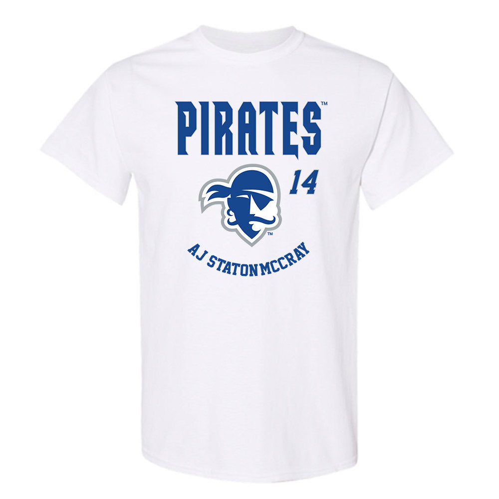Seton Hall - NCAA Men's Basketball : AJ Staton-McCray - Fashion Shersey T-Shirt-0