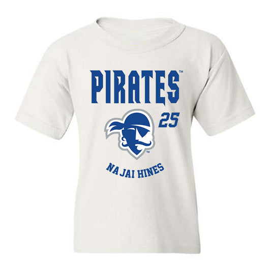 Seton Hall - NCAA Men's Basketball : Na'Jai Hines - Fashion Shersey Youth T-Shirt-0