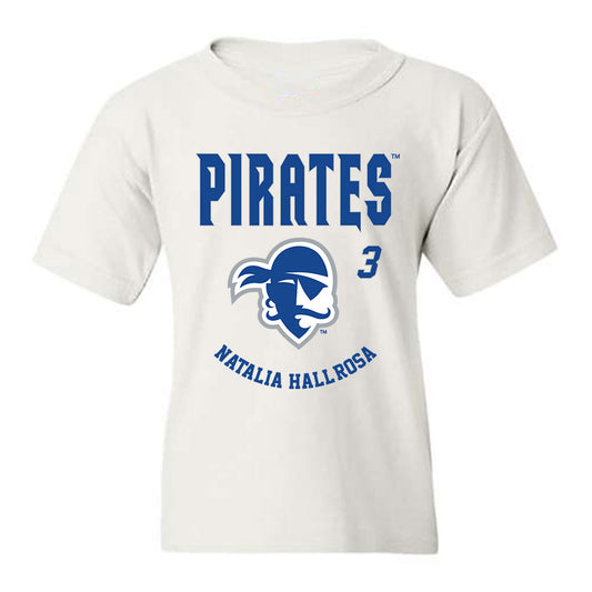 Seton Hall - NCAA Women's Basketball : Natalia Hall-Rosa - Fashion Shersey Youth T-Shirt-0