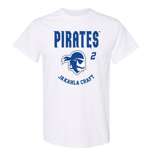 Seton Hall - NCAA Women's Basketball : Ja'Kahla Craft - Fashion Shersey T-Shirt-0