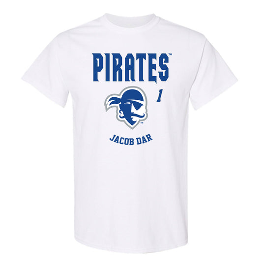 Seton Hall - NCAA Men's Basketball : Jacob Dar - Fashion Shersey T-Shirt-0