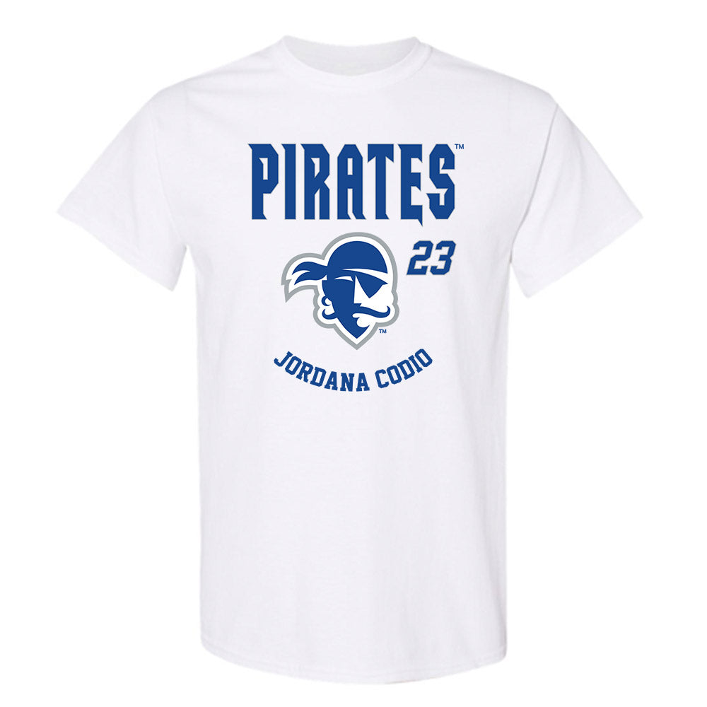 Seton Hall - NCAA Women's Basketball : Jordana Codio - Fashion Shersey T-Shirt-0