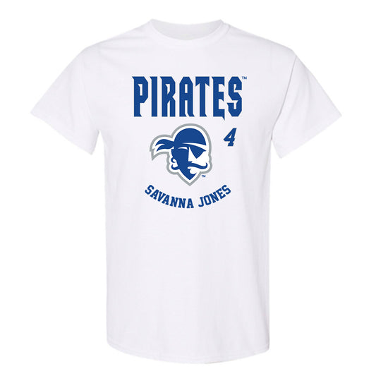 Seton Hall - NCAA Women's Basketball : Savanna Jones - Fashion Shersey T-Shirt-0
