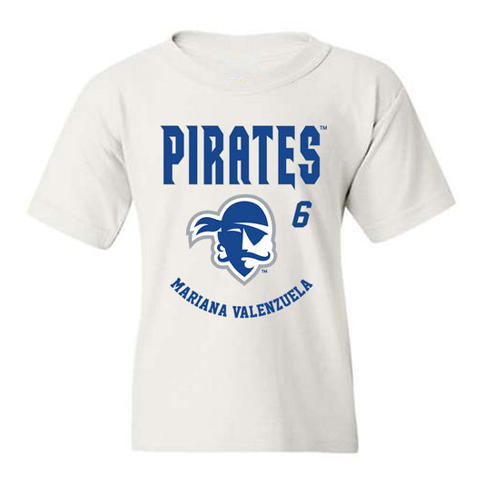 Seton Hall - NCAA Women's Basketball : Mariana Valenzuela - Fashion Shersey Youth T-Shirt-0