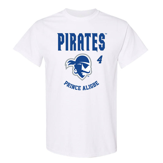 Seton Hall - NCAA Men's Basketball : Prince Aligbe - Fashion Shersey T-Shirt-0