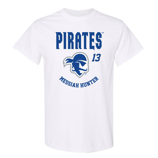 Seton Hall - NCAA Women's Basketball : Messiah Hunter - Fashion Shersey T-Shirt-0