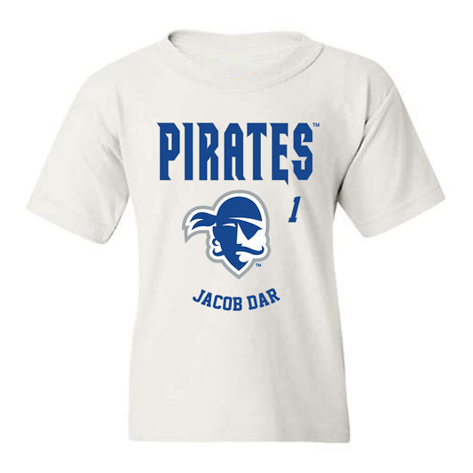 Seton Hall - NCAA Men's Basketball : Jacob Dar - Fashion Shersey Youth T-Shirt-0
