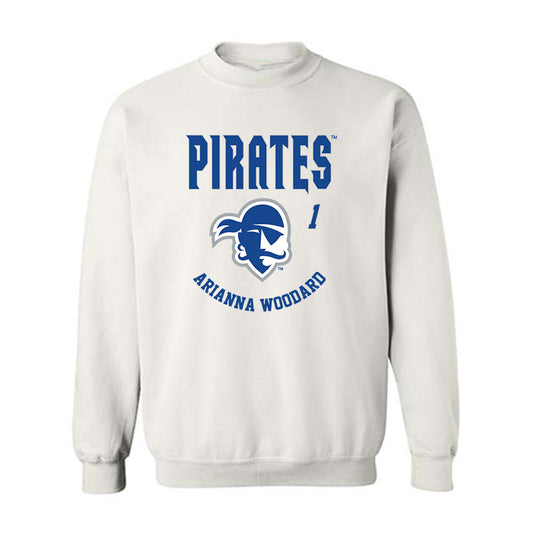 Seton Hall - NCAA Women's Basketball : Arianna Woodard - Fashion Shersey Crewneck Sweatshirt-0