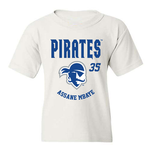 Seton Hall - NCAA Men's Basketball : Assane Mbaye - Fashion Shersey Youth T-Shirt-0